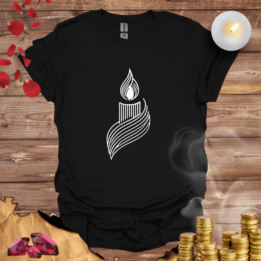 SERENE CANDLE FLAME T-Shirt