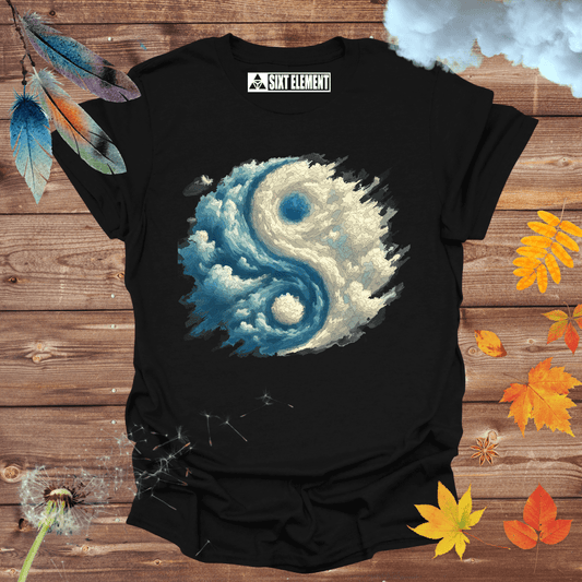 AIR-Clouds Yin-Yang T-Shirt