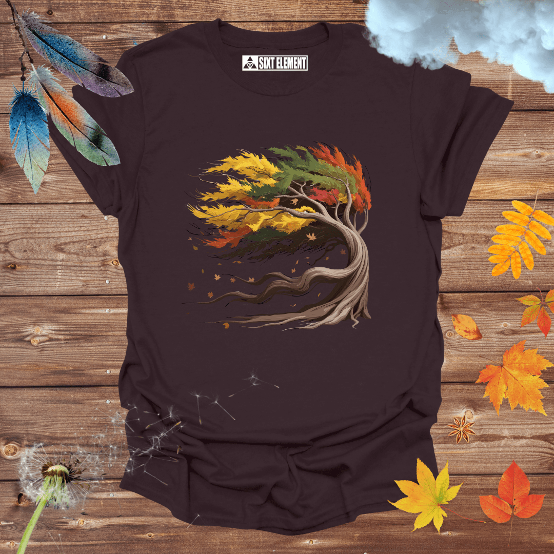 WINDY FALL TREE T-Shirt