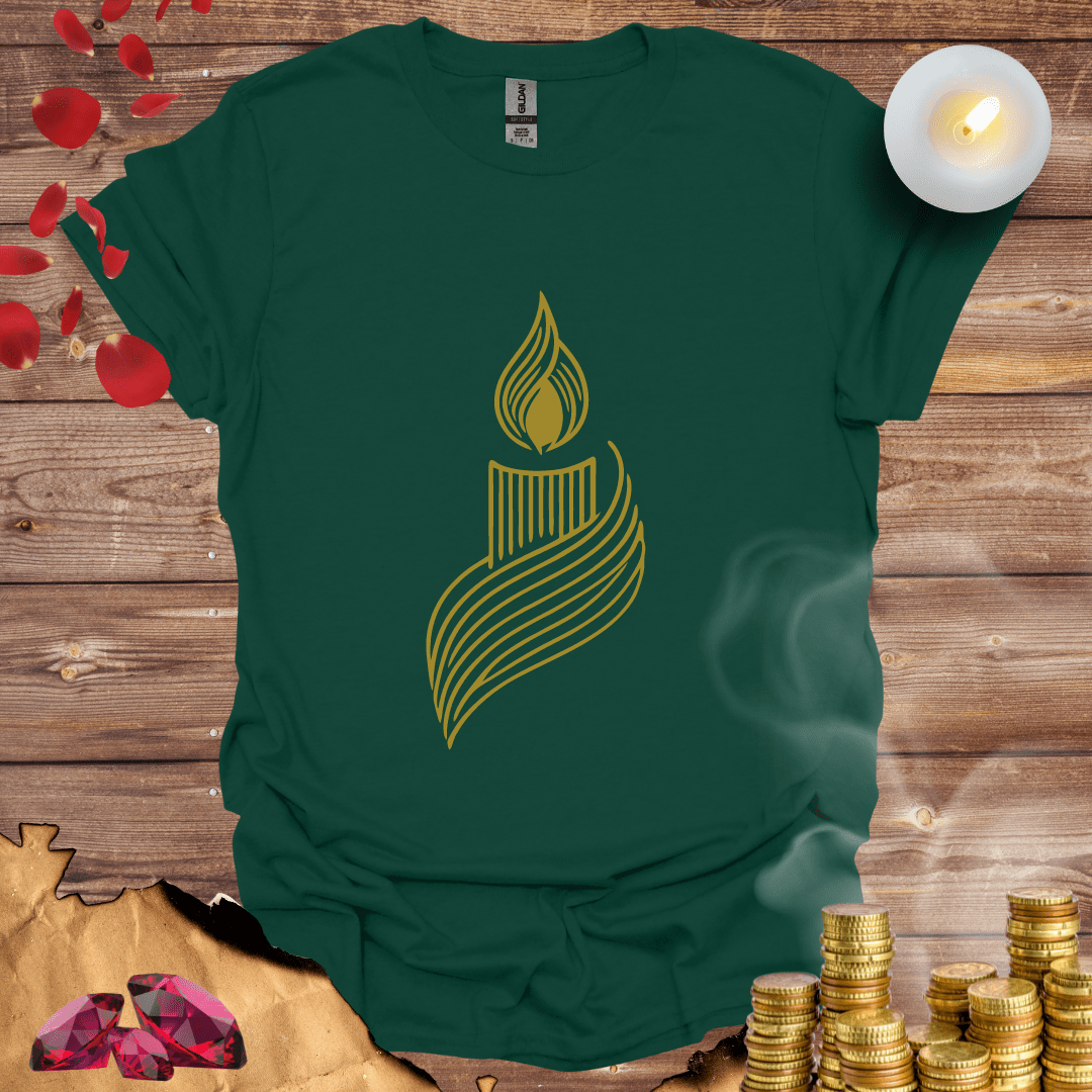 SERENE CANDLE FLAME T-Shirt