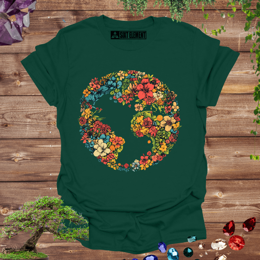 FLORAL EARTH T-Shirt