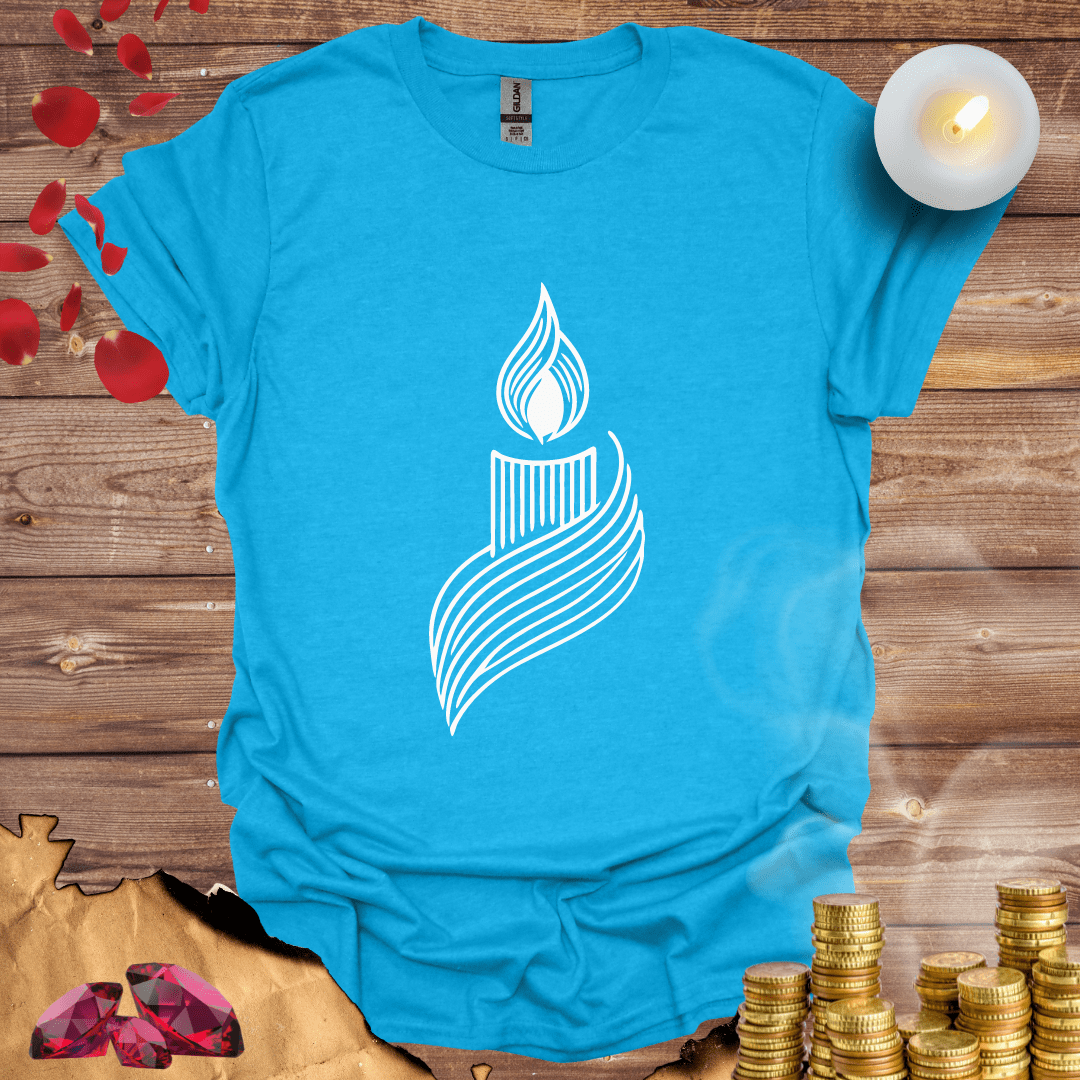 SERENE CANDLE FLAME T-Shirt