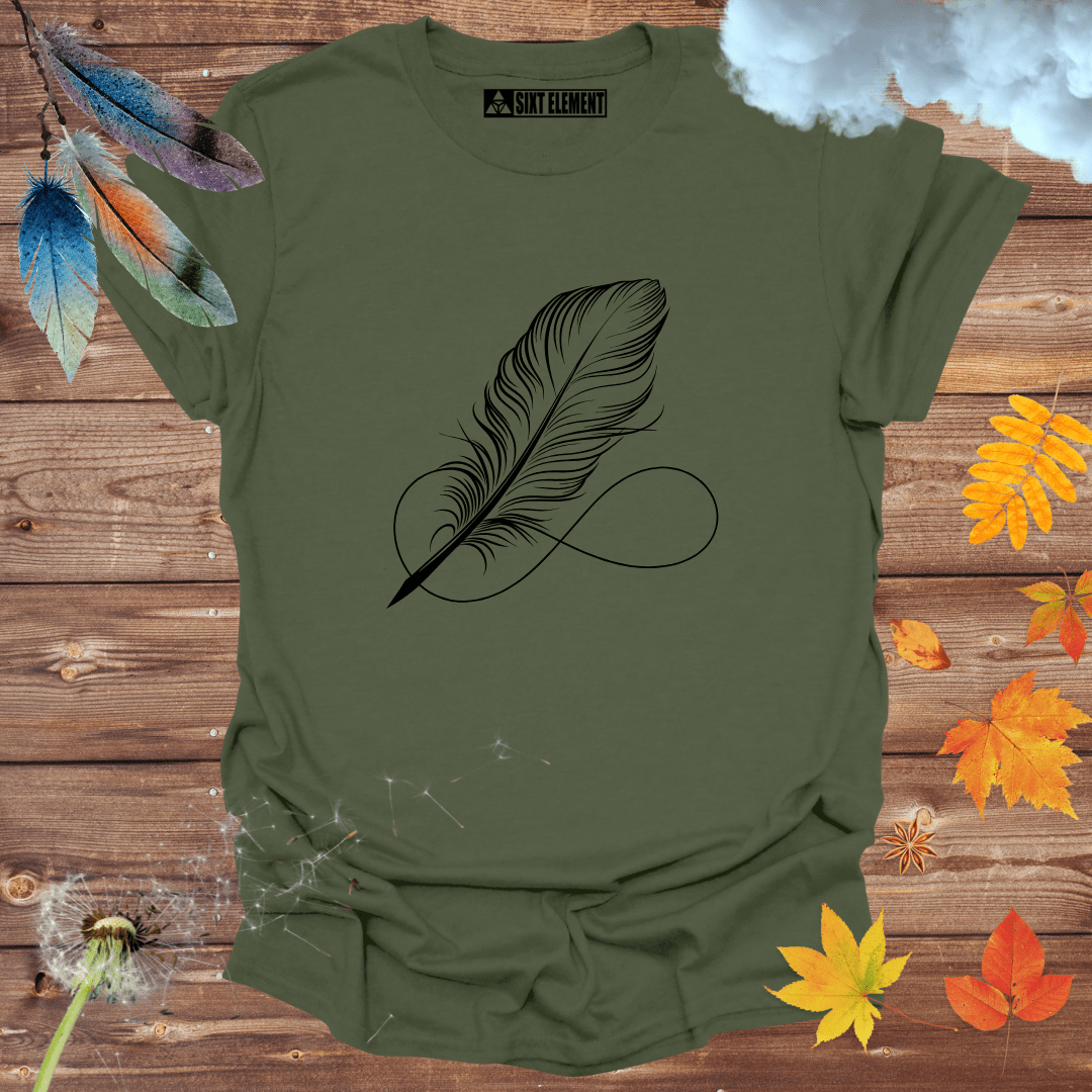 INFINITY FEATHER T-Shirt