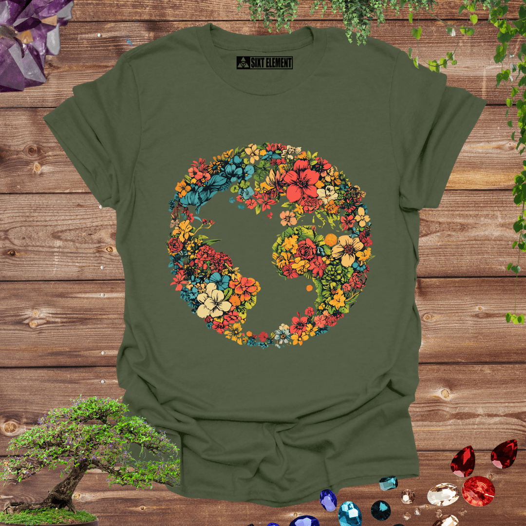 FLORAL EARTH T-Shirt