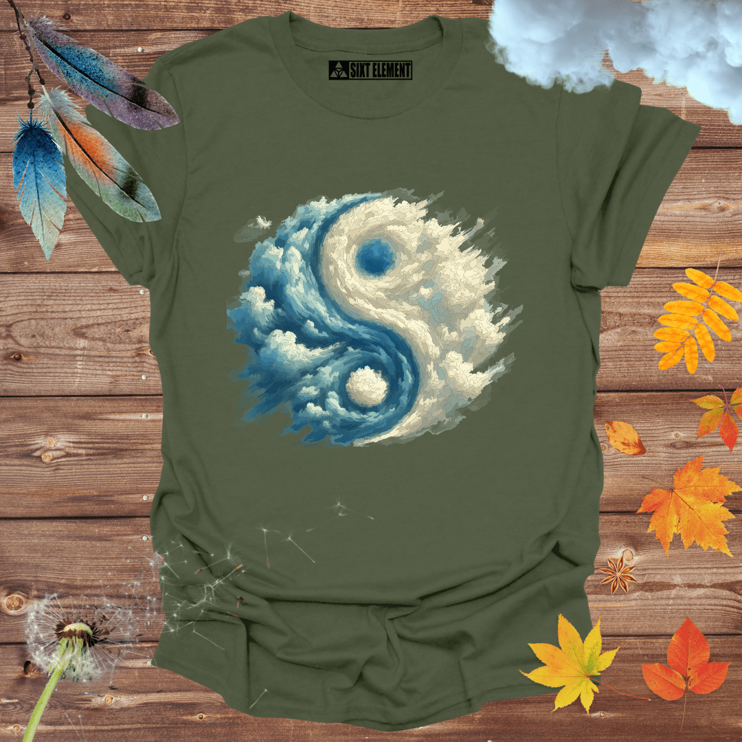 AIR-Clouds Yin-Yang T-Shirt