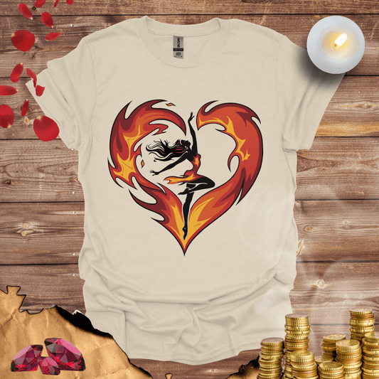 FIERY HEART DANCE  T-Shirt