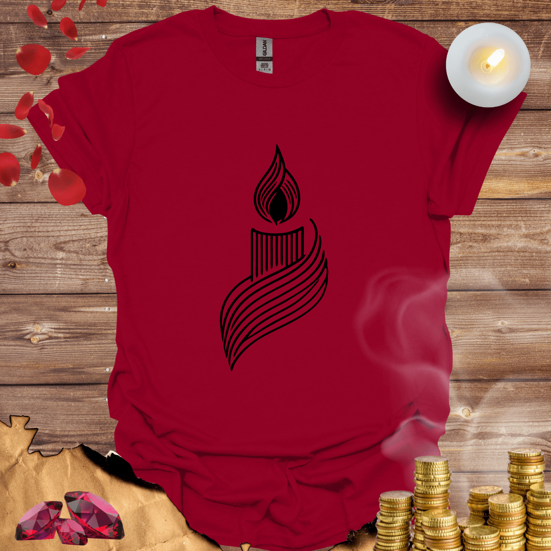 SERENE CANDLE FLAME T-Shirt