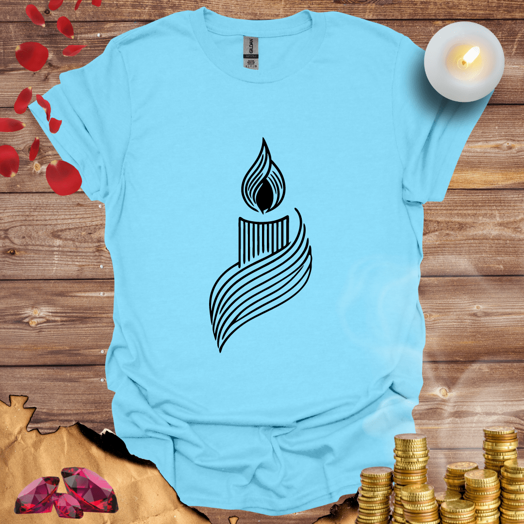 SERENE CANDLE FLAME T-Shirt