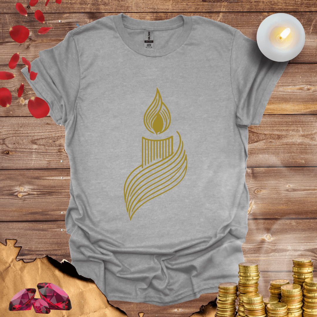 SERENE CANDLE FLAME T-Shirt