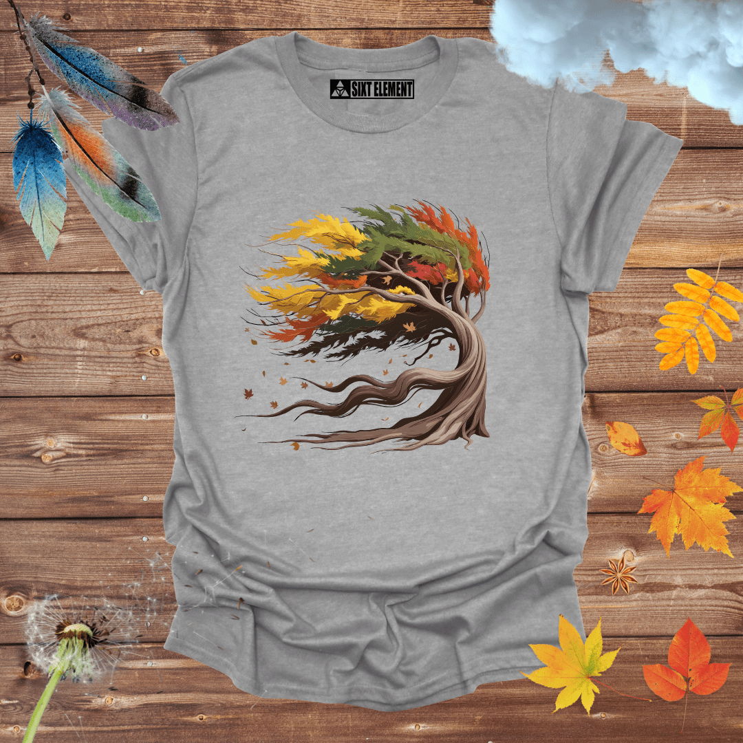 WINDY FALL TREE T-Shirt