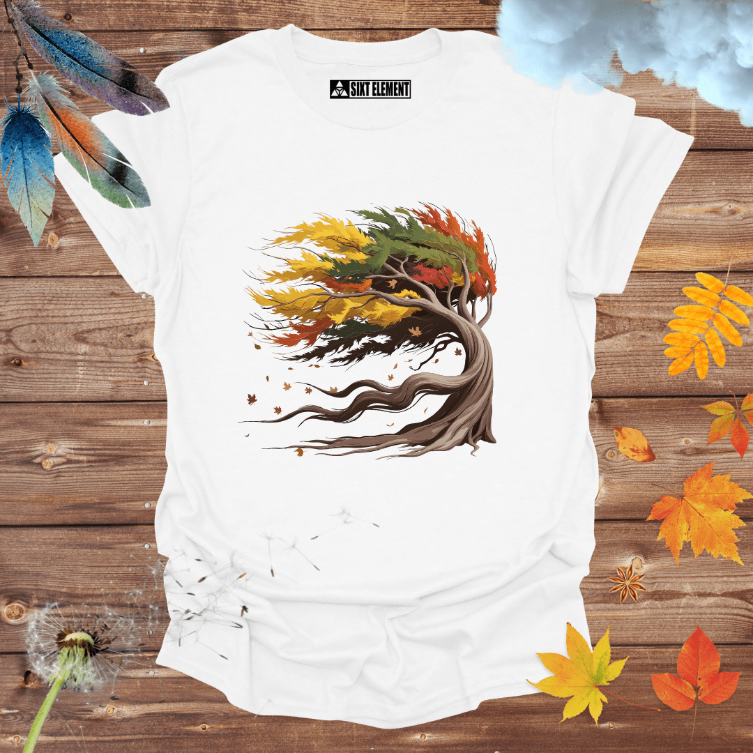 WINDY FALL TREE T-Shirt