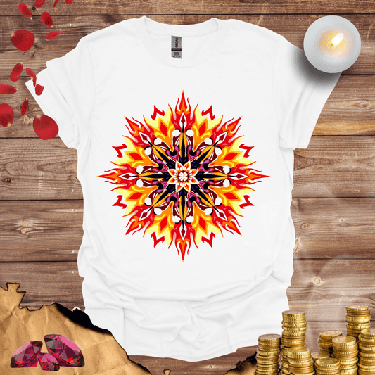 FIERY MANDALA T-Shirt